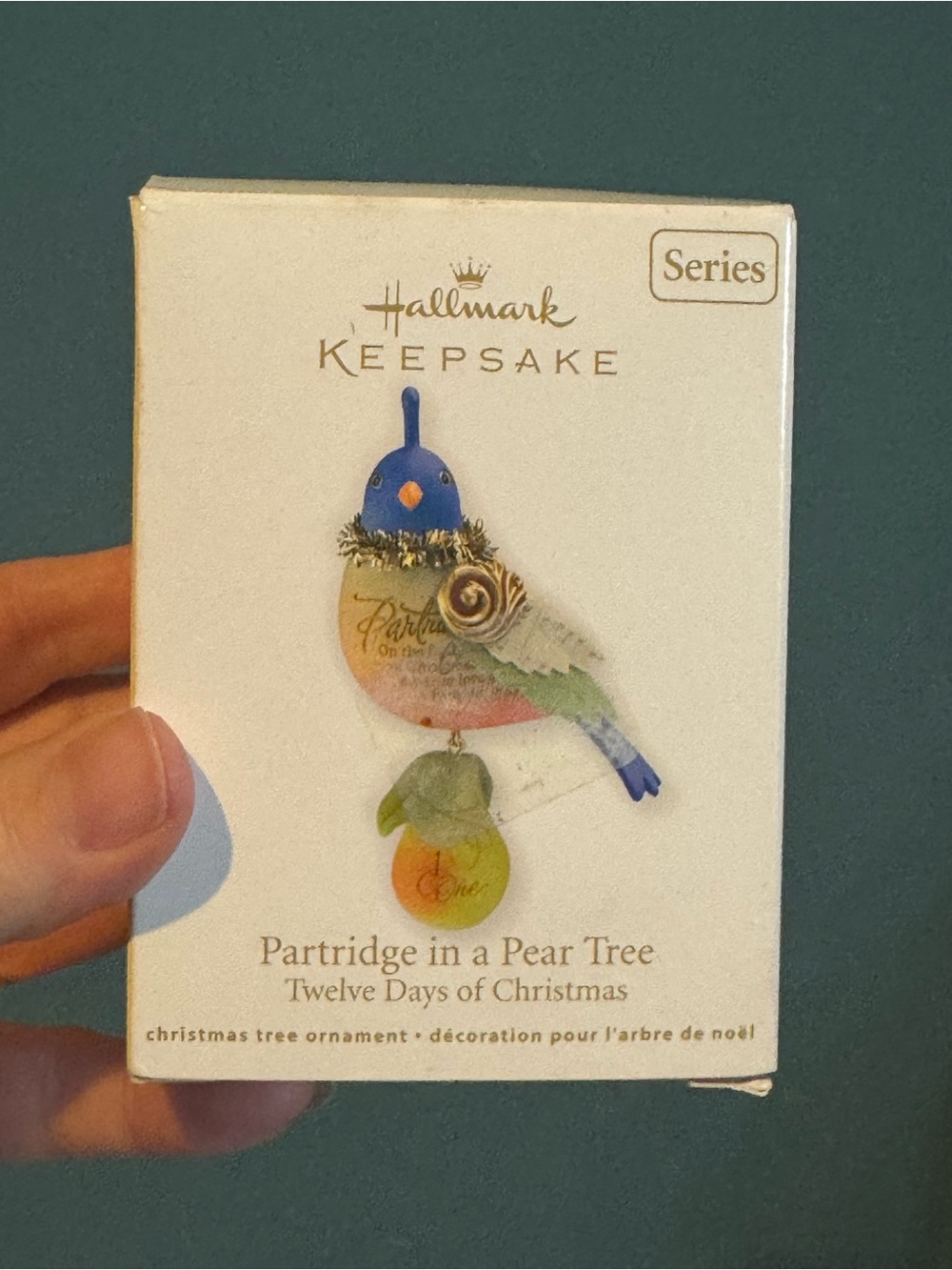 2011 Hallmark Keepsake Partridge in a Pear Tree Ornament - 12 Days of Christmas